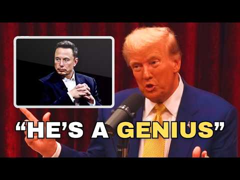 Donald Trump Praises ELON MUSK on JRE Podcast