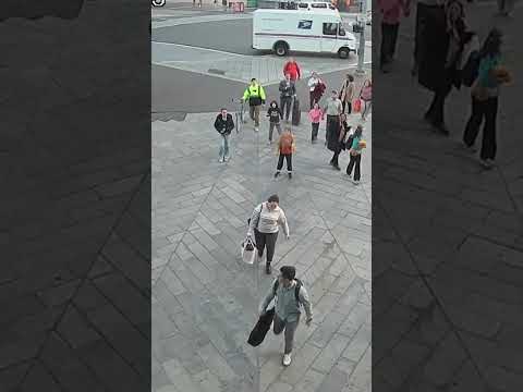 Falling scaffolding plank narrowly misses pedestrians at Boston’s South Station