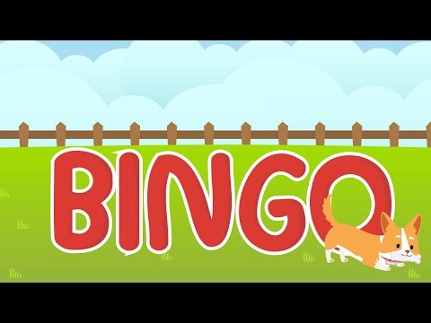 Bingo Dog Song • Educational Nursery Rhymes Song with Lyrics • Animated Animal Cartoon for Kids