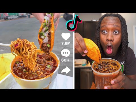 Trying Food That I Find On TikTok