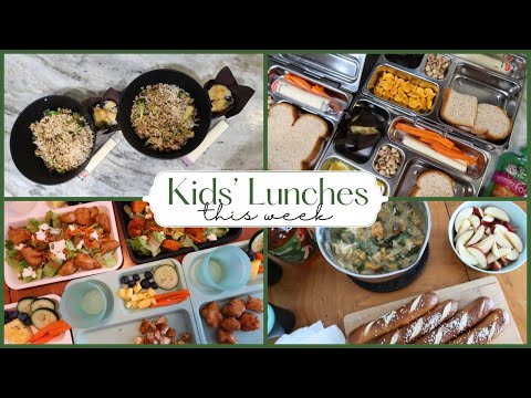 MY 5 KIDS' LUNCHES THIS WEEK || WHAT'S FOR LUNCH?