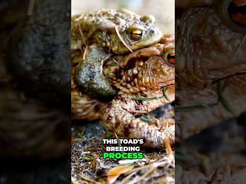 SURIMANE TOAD Nature's Weirdest Birth Revealed #facts #weird #wildlife #breeding  #trending #viral