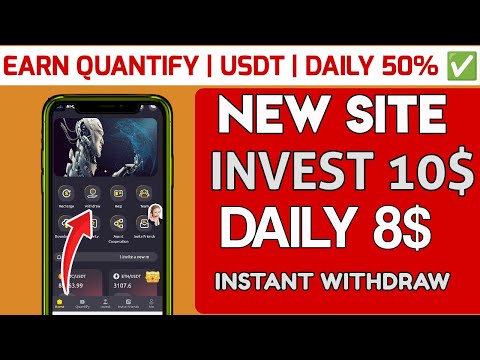 Latest USDT quantitative site 🤑Invest 10$ to participate in the treasure Open a position up to 8888$