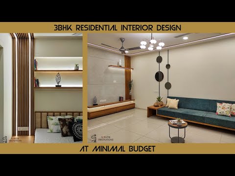 Modern Interior Design | 3BHK Home Interior at Low Budget | Ahmedabad