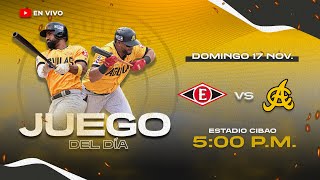 LEONES DEL ESCOGIDO VS ÁGUILAS CIBAEÑAS | SERIE REGULAR 2024-25