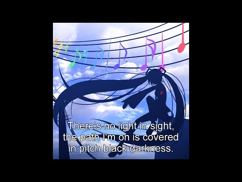 Not Is Destination (Euphorix Remix) - English Subtitles【Aerial Flow feat. 初音ミク - Hatsune Miku】