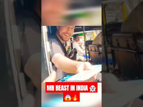 MrBeast ,Logan Paul & KSI’s Unexpected🇮🇳 Auto Rickshaw Ride on Mumbai Street | #mrbeastshorts