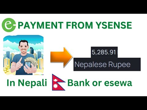 Online Earning Websites That Pay You Real Money In Nepal - ySense Payment Proof