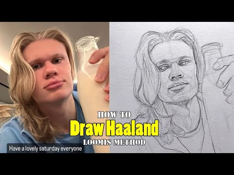 Step-by-Step: Elevate Your Portrait Drawing with the Loomis Method! One pencil drawing