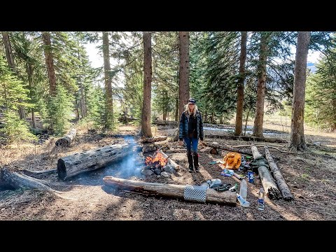 2 Nights In Grizzly Country | Backpacking Yellowstone | Slough Creek