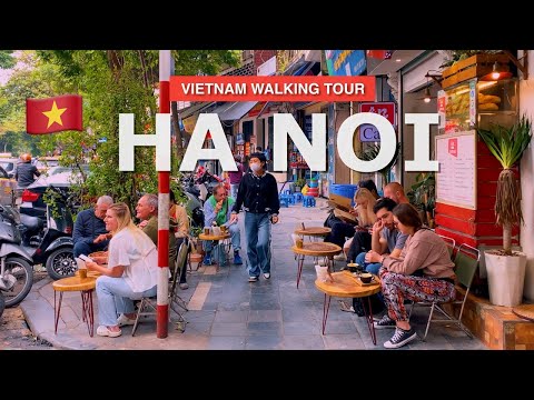 【🇻🇳 4K】Ha Noi Vietnam - Ha Noi St. Joseph's Cathedral & Old Quarter Walking Tour #asmr