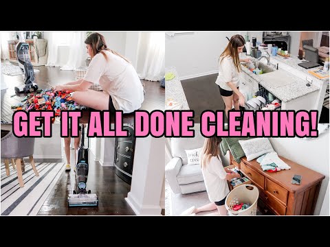 GET IT ALL DONE CLEANING! | MESSY HOUSE TRANSFORMATION | FALL CLEAN WITH ME 2022