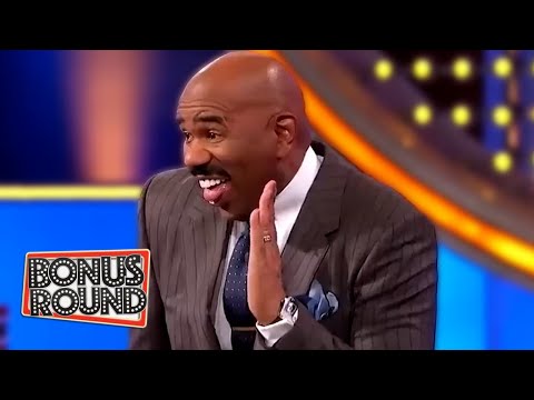 HILARIOUS Family Feud Answers With STEVE HARVEY! PART 2