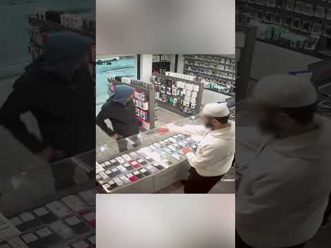 Cell Phone Store Owner Lets Would-Be Robber Go Free | Customer Wars | A&E #shorts