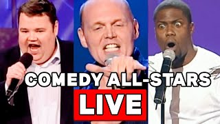 Bill Burr, John Pinette, Kevin Hart, Ronnie Chieng and more! - Stand-Up Comedy All Stars LIVE