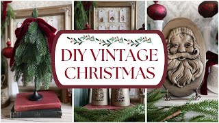 VIntage Christmas DIY's 2024!