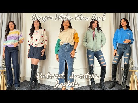 Amazon winter wear haul || everything under 999/- || college / office wear || MUST WATCH