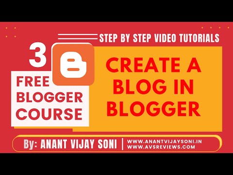 How to Create A Blog in Blogger/Blogspot? AvsReviews