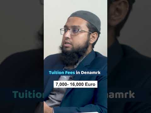 Denmark Tuitions fees range। VISAThing for Student #studyindenmark