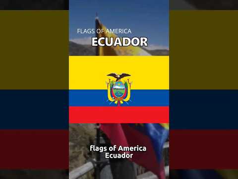 Flags of America: Ecuador 🇪🇨 #international #america #history