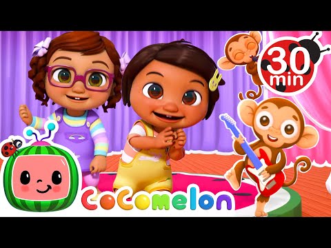 Dancing Like Monkeys! | Cocomelon Nursery Rhymes for Kids