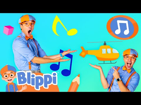 Guess All The Emergency Vehicle Names To Win With Blippi! | Blippi 🚀 | Nursery Rhymes