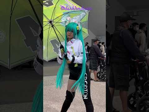 Good smile Racing Hastune Miku cosplay#cosplay#anime#miku#vocaloid#mikumikudance#cosplayer#gaming