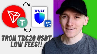 Tron TRC20 Wallet for USDT Tutorial (Send USDT for Lowest Fees!!)