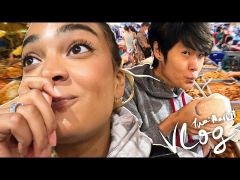 We tried the Best Thai Street Food in LA! | Short Vlog 🍜