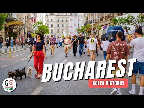 Bucharest, Romania 🇷🇴 | May 2024 | 4K | Walking Tour