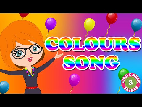 Learn Colors | Colour Song for kids | Educational Video - Bindi's Music & Rhymes