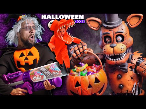 Surviving Halloween 2023 FNAF Movie (FV Family)