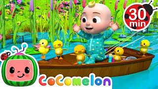 JJ's Five Little Ducks | Cocomelon and Little Angel Nursery Rhymes