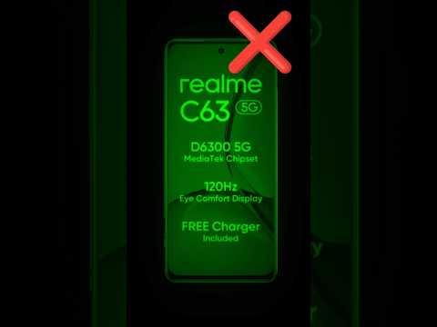 Don't Buy Realme C63 5G : 1 Big Problems ❌