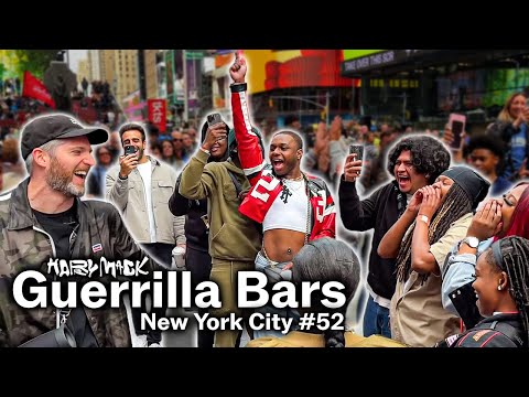 Every Freestyle Is Unique | Harry Mack Guerrilla Bars 52 New York City