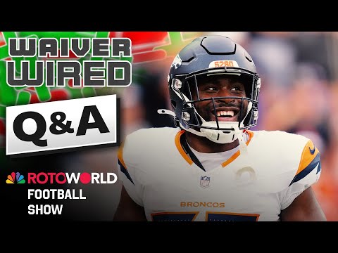 NFL Fantasy Football Q&A w/ RotoPat, Kyle Dvorchak (11/11/24) | Rotoworld Football Show | NBC Sports