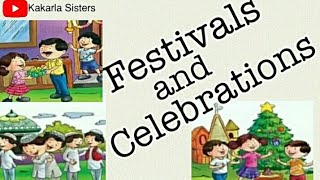 Festivals and Celebrations / Grade I / Social Studies / CBSE / Social Science/Environmental Studies.