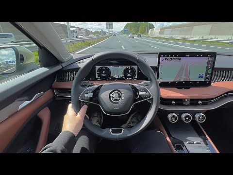 THE NEW SKODA SUPERB POV TEST DRIVE