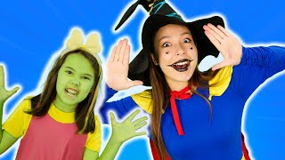 Peekaboo Halloween & Witch Dance Face Puzzle | Hokie Pokie Kids Videos