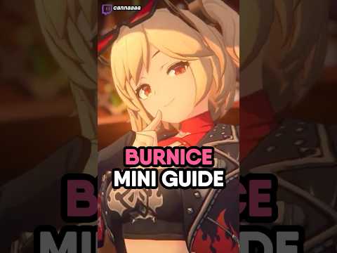 HOW TO MAKE BURNICE OP IN 60 SECONDS