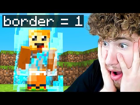 Beating Minecraft in a 1 by 1 BARRIER