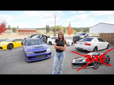 SHE RATES MY ENTIRE CAR COLLECTION!