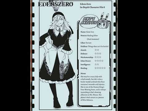 Edens Zero Crew Member Information.