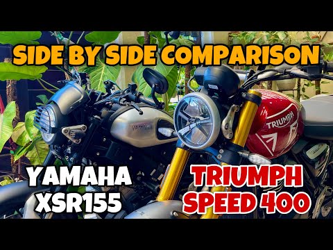 Yamaha XSR155 & Triumph Speed 400 | Side by side Comparison