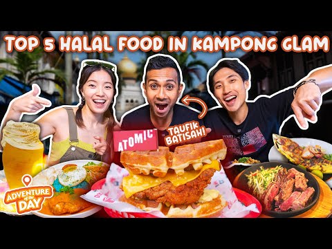 Top 5 HALAL FOOD SPOTS in Kampong Glam (ft. Taufik Batisah!) | AOTD Hari Raya Special