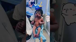 cute newborn baby 🤗❣️ #trendingshorts #adorablebaby #newbornbaby #viral