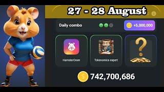 27 August Hamster Kombat Daily Combo Today