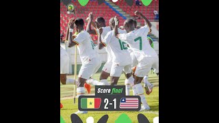 Tournoi qualificatif WAFU  A U17  : SENEGAL VS LIBERIA