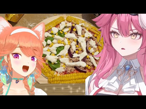 Raora Was Shocked By Kiara 's Corn Pizza