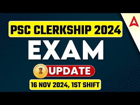 PSC Clerkship 1st Shift Today | PSC Clerkship Exam Review | Difficult Level ?